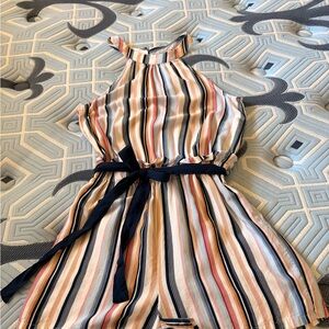 Joe Benbasset Multicolor Striped Romper